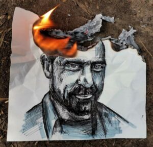 Самосожжение на Майдане: «Доконали война и лядский «мир» с московскими убийцами»