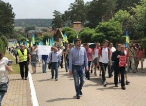 Скандальний забудовник Зіневич підставив АвтоЄвроСилу, привівши їх під будинок Луценка