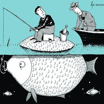 ГП «Подолье», тут курят все, даже рыба