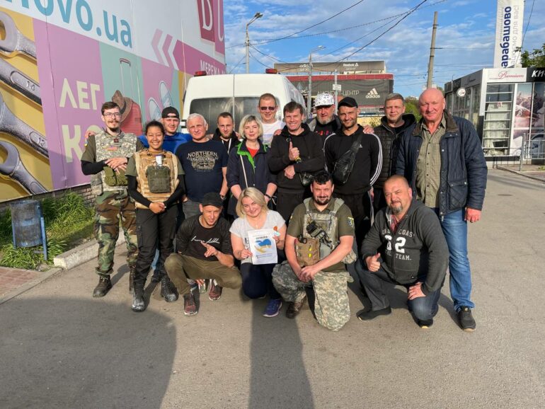 Всі три місяці війни, БФ «Громадська варта» — допомагає мешканцям міста Харкова.