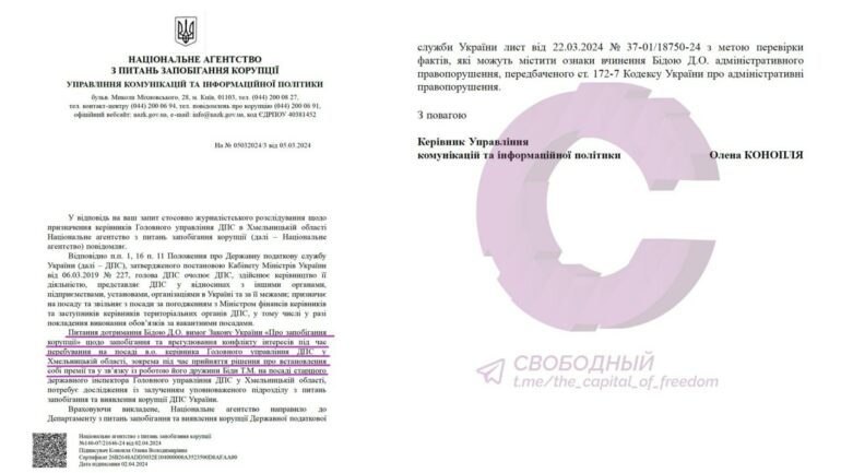 Коррупция в налоговой