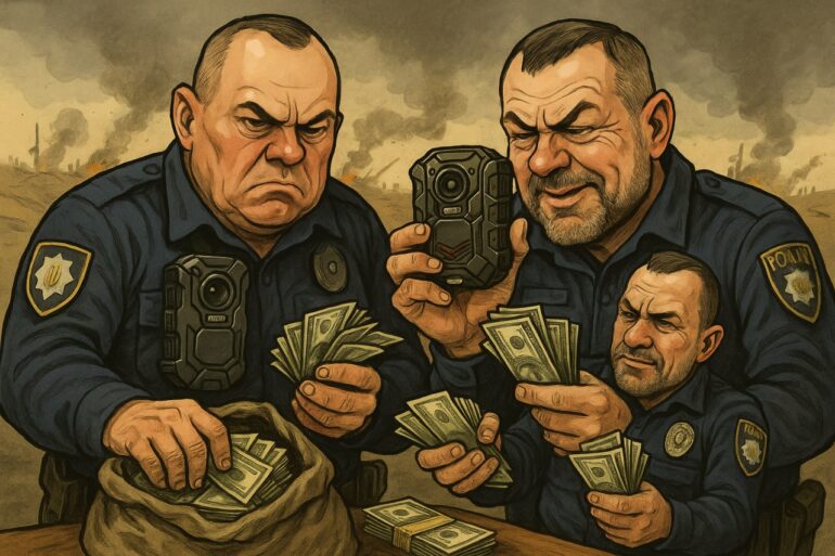 Как МВД Клименко и Нацполиция Выговского закупают бодикамеры по цене двух зарплат военного