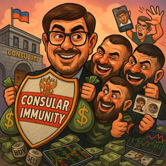 Консульский иммунитет как щит: почему Николай Удянский оказался вне закона ❓