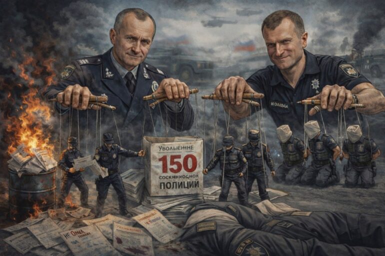 Андрей Небытов и Андрей Ткач: приказы сжигать уголовные дела, сдача в плен и 150 незаконных увольнений в Бучанском РУП